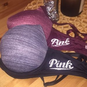 2 PINK bras